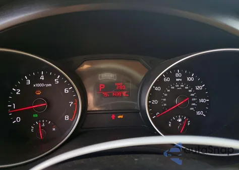 2015 Kia Sedona Lx из США, поврежденный, VIN KNDMB5C19F6013431